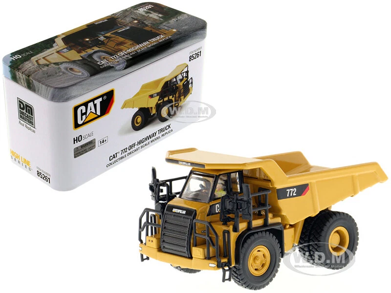 CAT CATERPILLAR 772 OFF HIGHWAY DUMP TRUCK 1 87 HO SCALE DIECAST