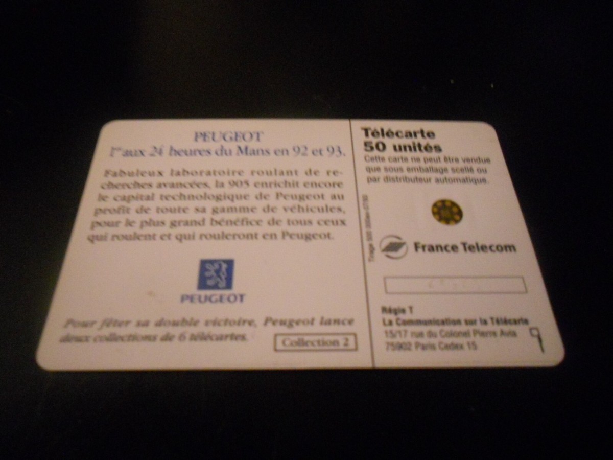 TELECARTE NSB 50 UNITES 08/93 COQUELICOT CLAUDE MONET EN695 - Gonçalves