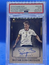 2016-17 Panini Noir Country Signatures BASTIAN SCHWIENSTEIGER AUTO 93/99