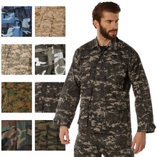 Military Type Tactical BDU Top Battle Dress Uniform Shirt