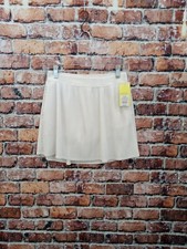 All In Motion Girls White Pleated Skort Size XL