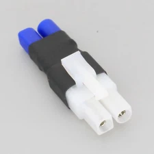 EC2 Male Plug to Tamiya Male Plug No Wires Adapter For RC Airsoft Battery