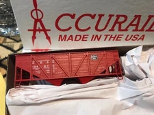 Accurail 2724 HO CB&Q Burlington Wood-Side Twin Hopper New! Made in USA!