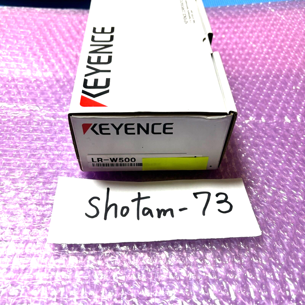 KEYENCE LR-W500 Laser Sensor White spot photoelectric sensor