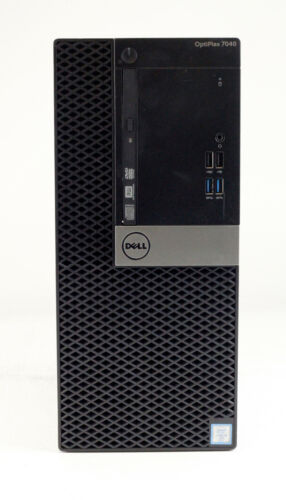 Dell OptiPlex 7040 MT Intel i7 16GB RAM 1TB HDD HDMI DisplayPort Win 10 Desktop - Picture 1 of 10