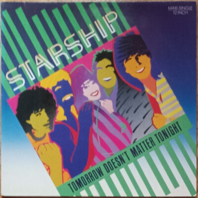 12'' LP-Maxi ''STARSHIP'' - ''Tomorrow doesn´t matter tonight''