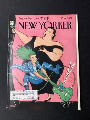 The New Yorker Magazine August 1996 - Madonna! Ella Fitzgerald | eBay