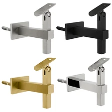 Stainless Steel Wall Adjustable Handrail Bracket for 1-1/2" to 1-5/8" Rail Tube