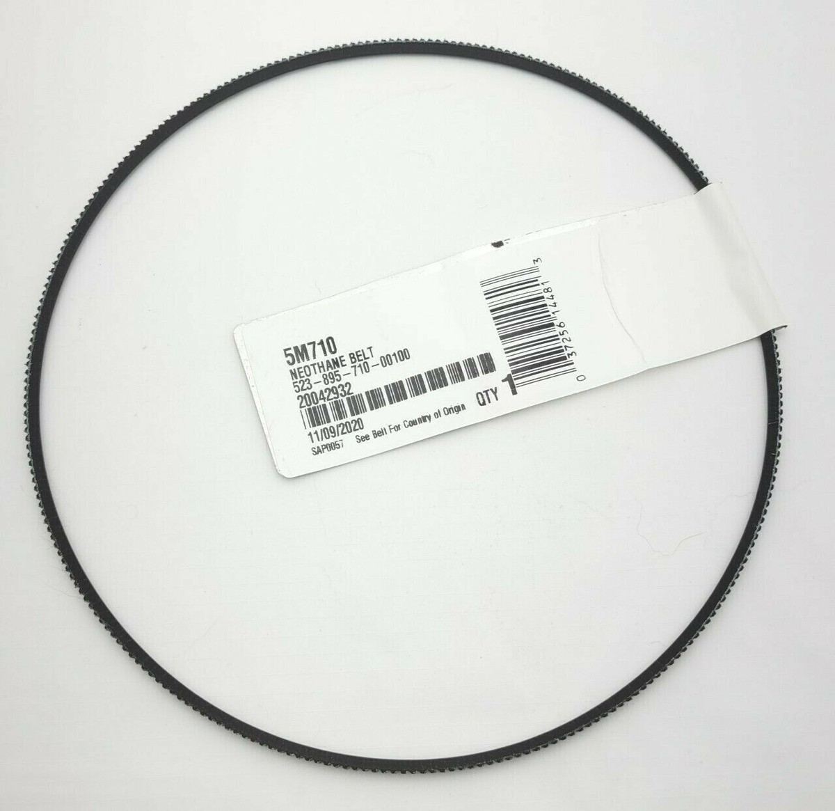 Lathe Drive Belt Replacement 3PCS 5M710 VBelt for Harbor For Freight