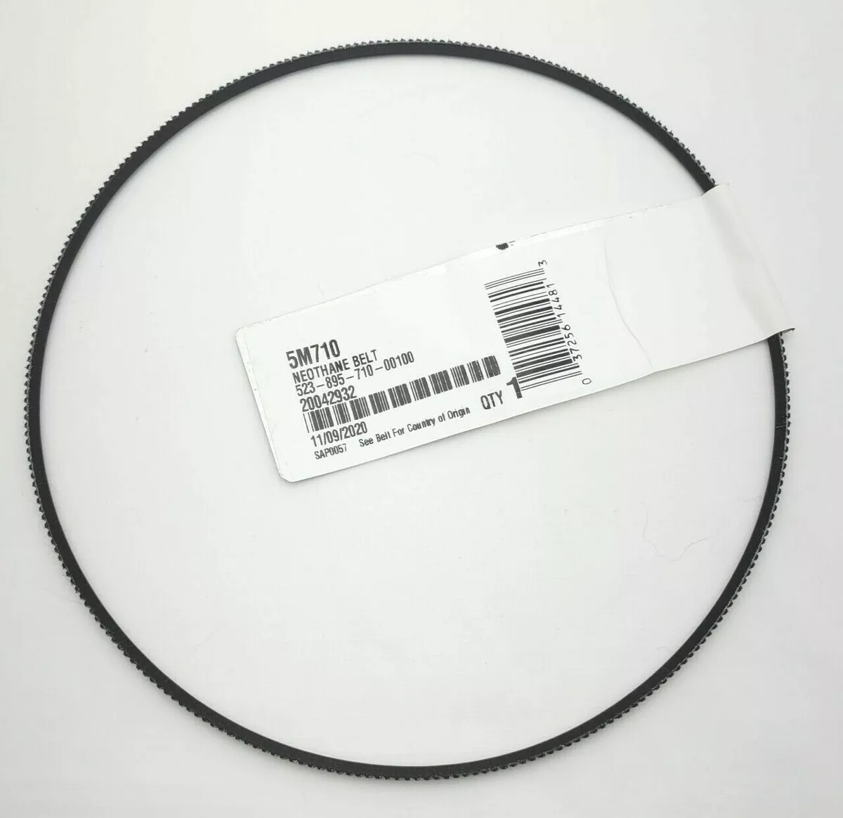 Harbor freight cheap lathe belt