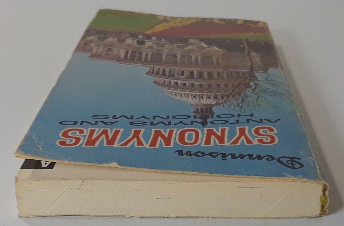 Dennison Synonym Antonym Homonym Dictionary for loose-leaf notebooks 1962