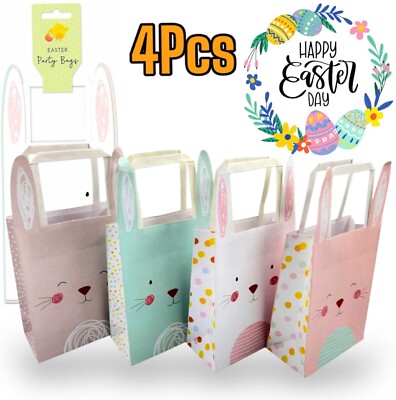 4 Stück Papiertüten Süßigkeiten Party Gastgeschenk Ostergeschenk Süßigkeiten Tüten Süßigkeitenwagen