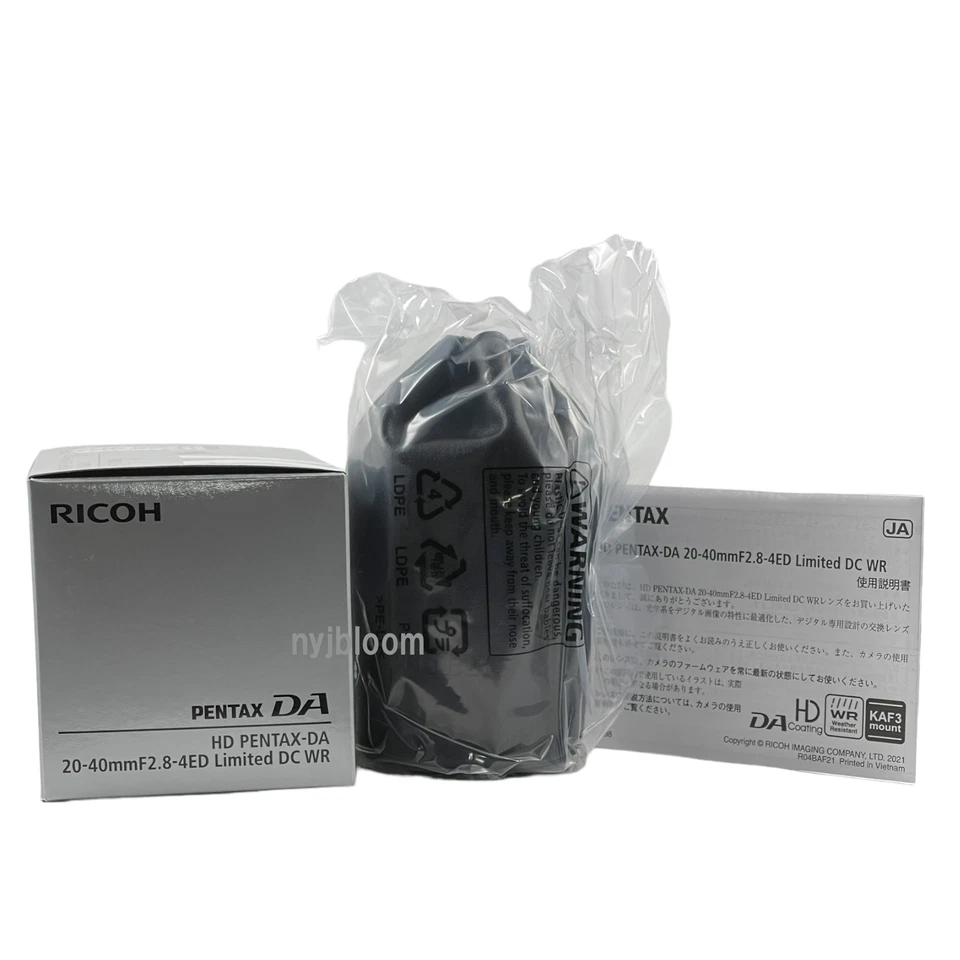 New HD PENTAX HD DA 20-40 mm F2.8-4 ED Limited DC WR Lens Black or Silver - Image 4 of 4