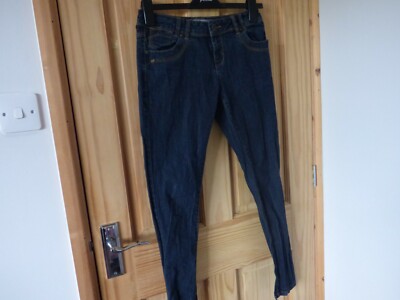 Mädchen New Look Denim Generation blau Skinny Jeans Alter 14