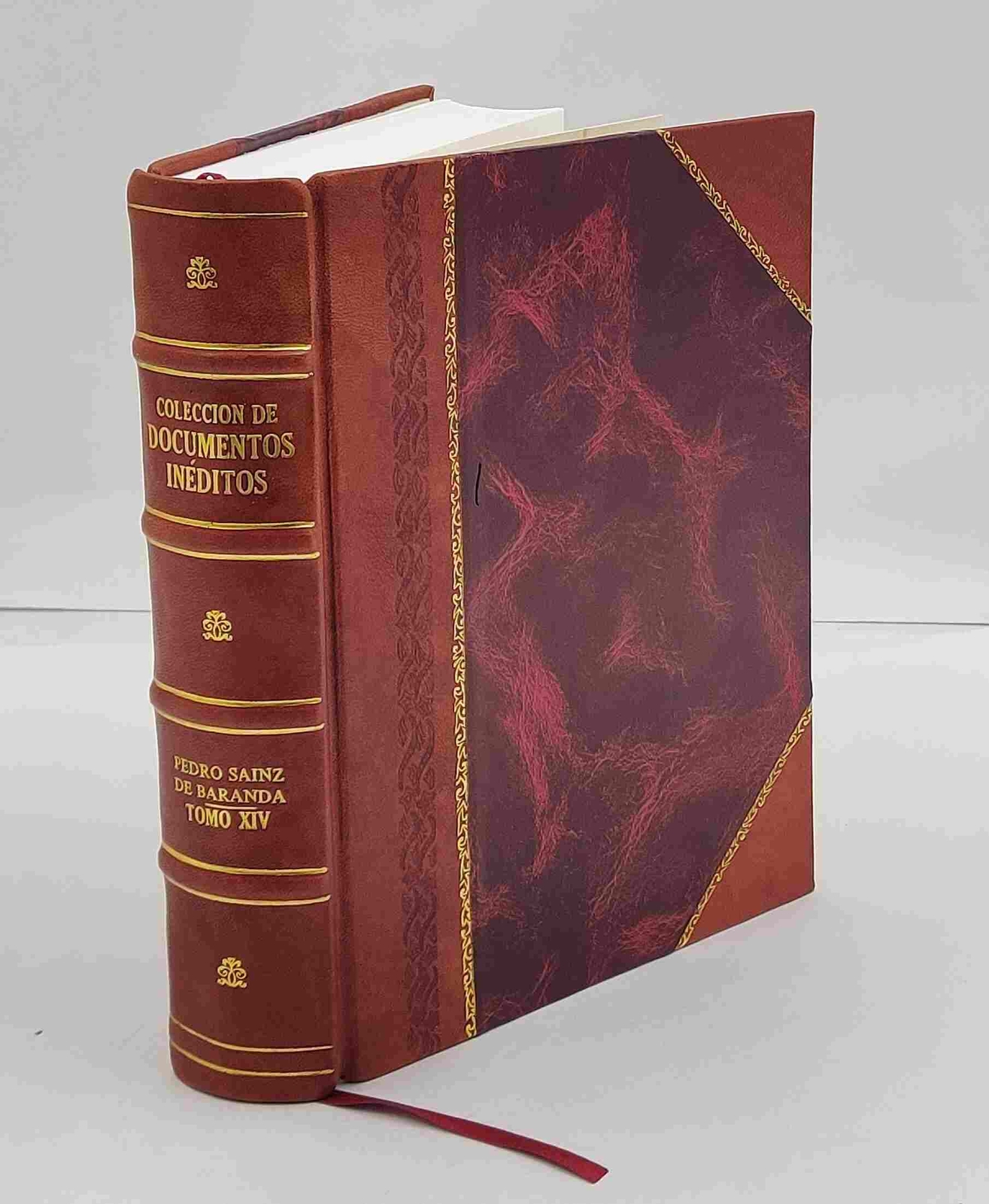 Colección de documentos inéditos para la historia de España . [Leather Bound]