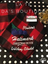 Custom Fleece Blankets Christmas Movie Watching Blanket 50 x60