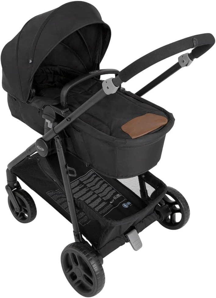 Graco Transform 2-In-1 Pramette To Pushchair Ink Tan birth to approx. 4 years