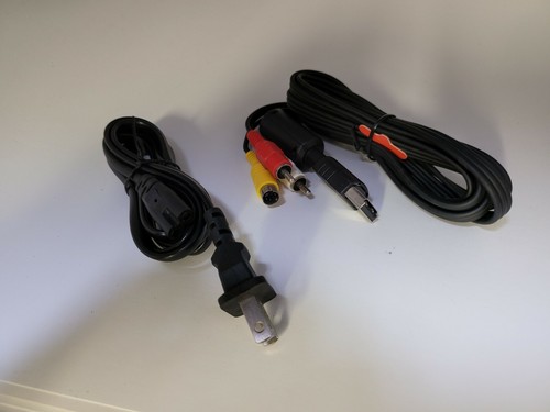 NEW IN BOX True S Video Cable & AC Power Cord Cable For SEGA DREAMCAST - Picture 5 of 5