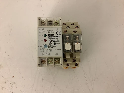 Omron S82K-00712 Power Supply 