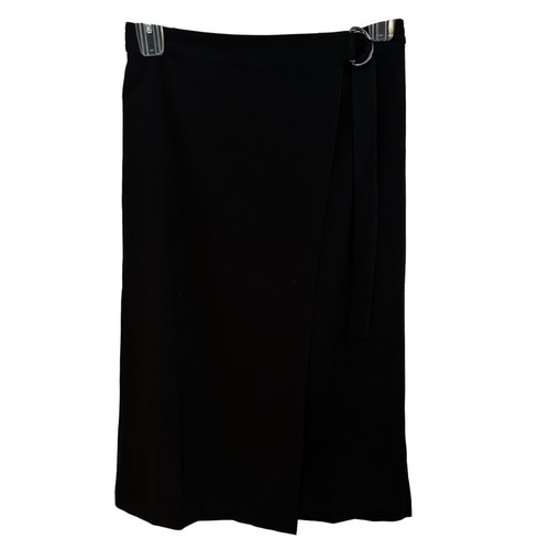 Banana Republic Women's Black Faux Wrap Skirt Size 6 New With Tags MSRP $69.99