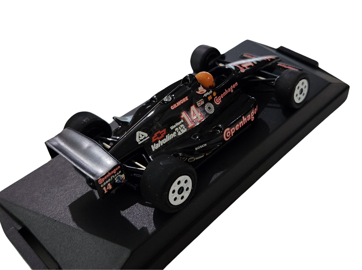 Onyx 061 1990 A. J. Foyt Copenhagen Lola #14 1/43 Scale Diecast