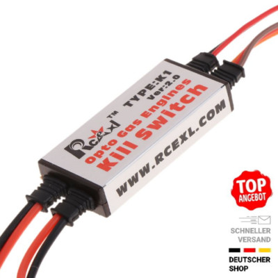   Elektronischer Zündschalter RCEXL Killswitch für DL DLE DLA DA 3W ZDZ ZENOAH