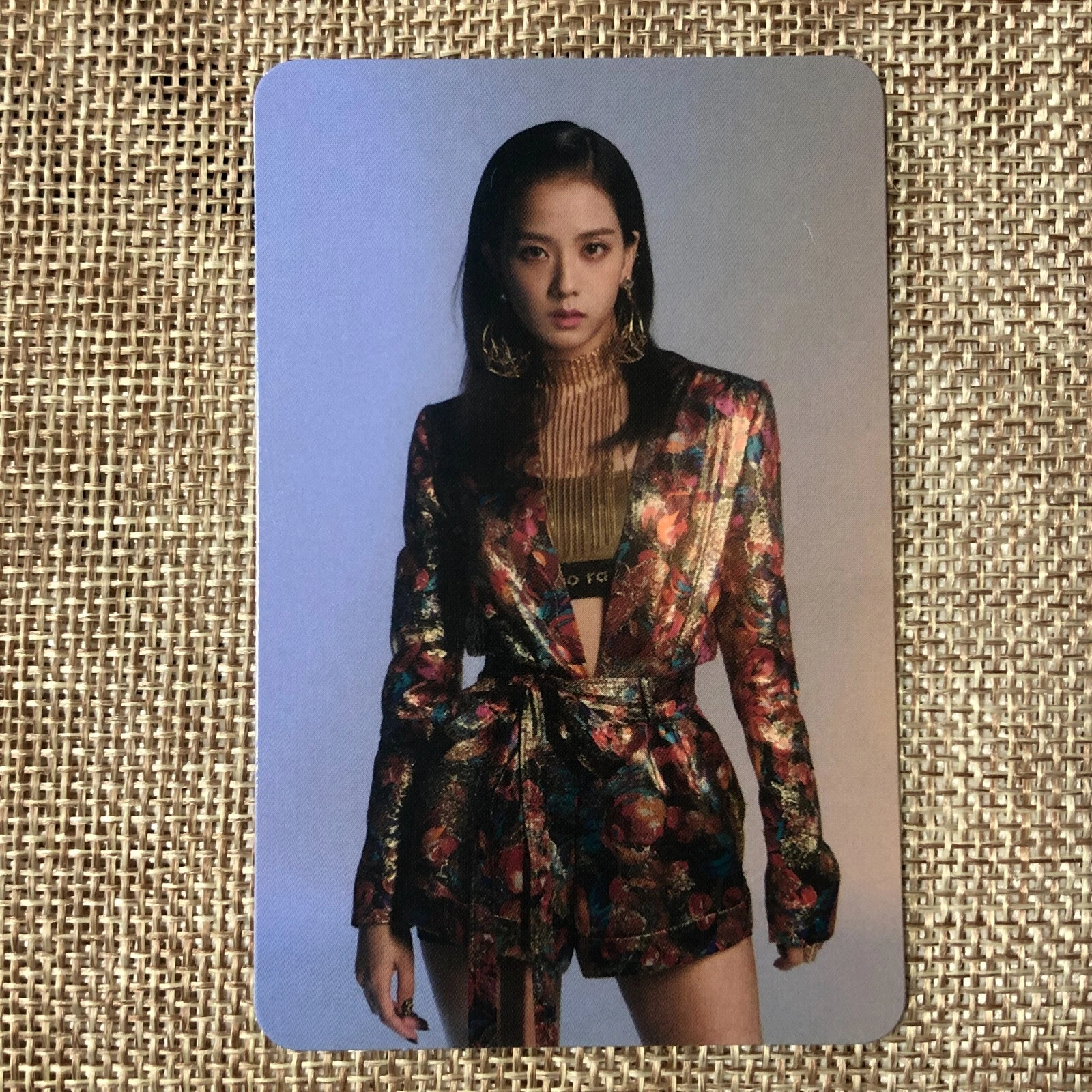 JISOO - Square Up Album PC photocard photocard