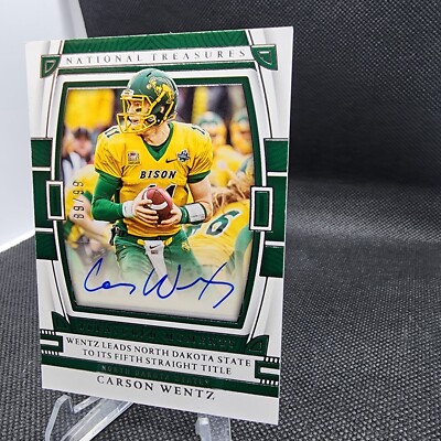 2023 Panini National Treasures Treasured Moments Carson