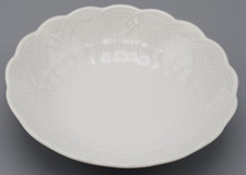 H&Ouml;CHST kleine wei&szlig;e SCHALE Sch&auml;lchen Korbrelief &Oslash; ca.12,3cm / ca.3,2cm hoch TOP