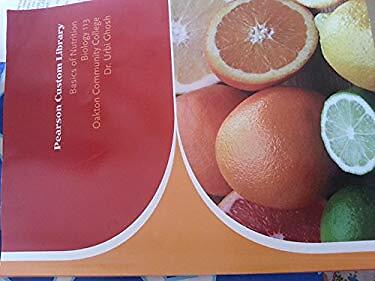 Basics of Nutrition Biology 113 9781269098687 | eBay
