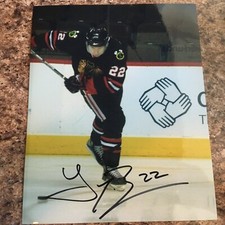 Troy Brouwer Signed 8x10 Photo Chicago Blackhawks Autograph
