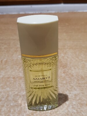 FACTICE DUMMY Eau de Toilette AZZARO 9 Paris Flasche 50 ml volle Sammlung