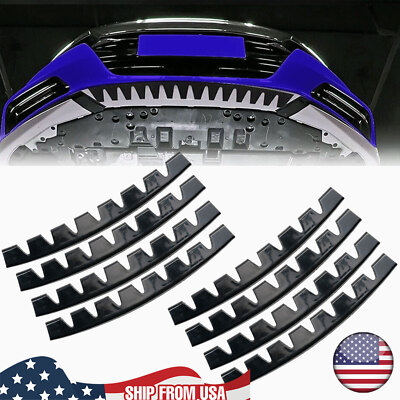 Front Bumper Guard Chassis Scrape Protector Universal Anti-Skid Kit Pre-Attach