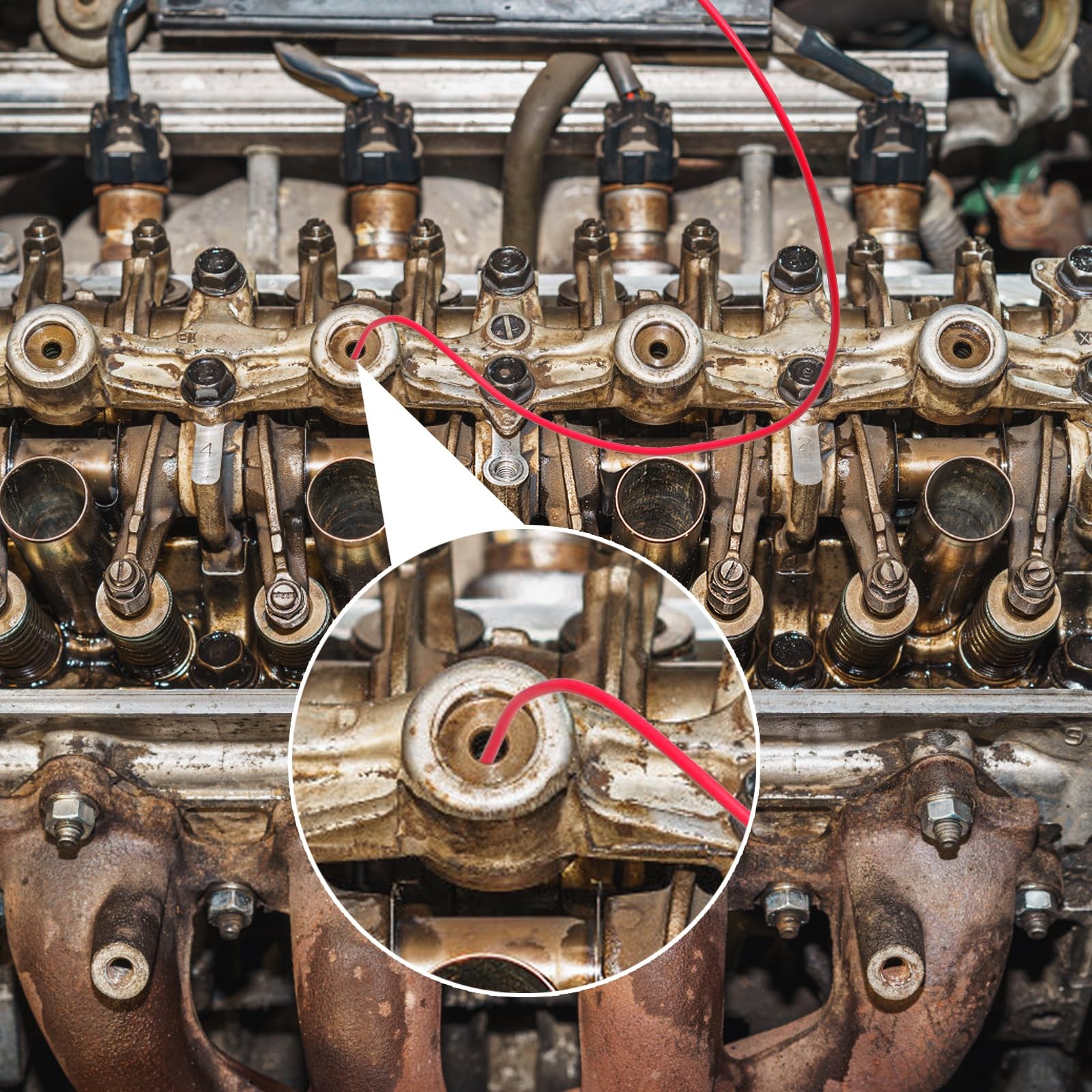 Flexible Magnetic Pickup Tool Set Various Sizes Mechanic Grabber Garage Workshop