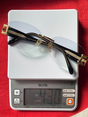 Bulgari gold glasses 43g Fashion Accessories collection Eyewear