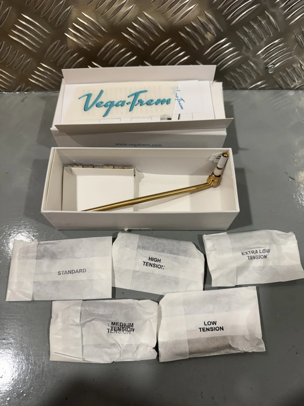 Vega Trem VT1 UltraTrem Standard Gold 6 Screw System Brand New In Box