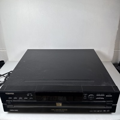 Toshiba Cinema Series 5 Disc CD  & DVD Video Player SD-4205 AS IS For Parts