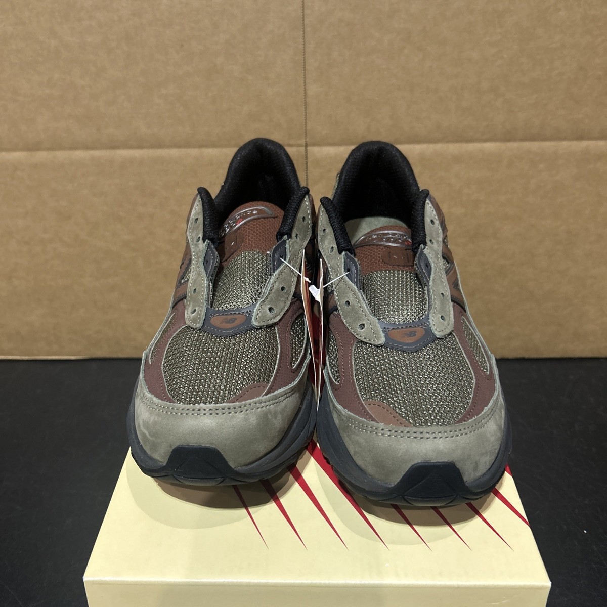 New Balance 990v6 MiUSA DARK CAMO RICH OAK U990CA6 SIZE 7.5 BRAND