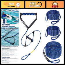 75ft Wakeboard Rope with Handle - Ideal for Wakeboarding, Waterskiing  Wakesurf