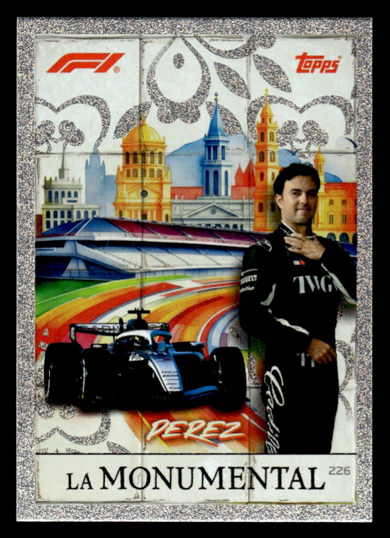2026 Topps Turbo Attax F1 #226 Sergio Perez Card Cadillac Formula 1 Team