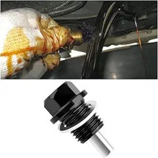 Magnetic Oil Drain Plug M141.5 Aluminum With Crush Washer Gasket Color Black