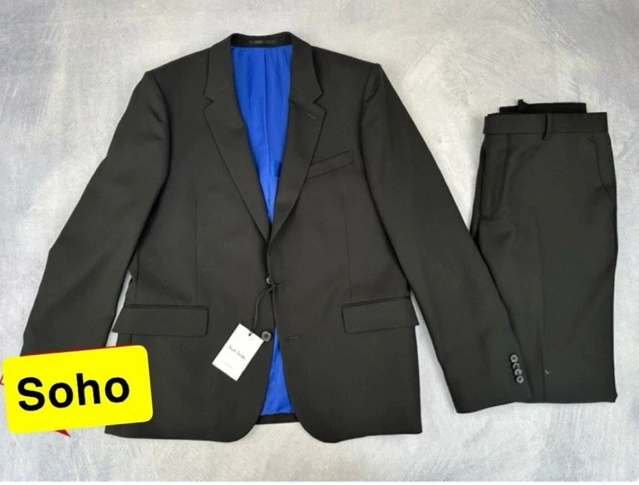 Paul Smith Black Suits for Men for sale | eBay UK