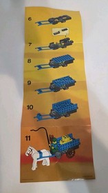 Lego Castle 1877 Crusaders Cart Smugglers 100% Complete With Instructions