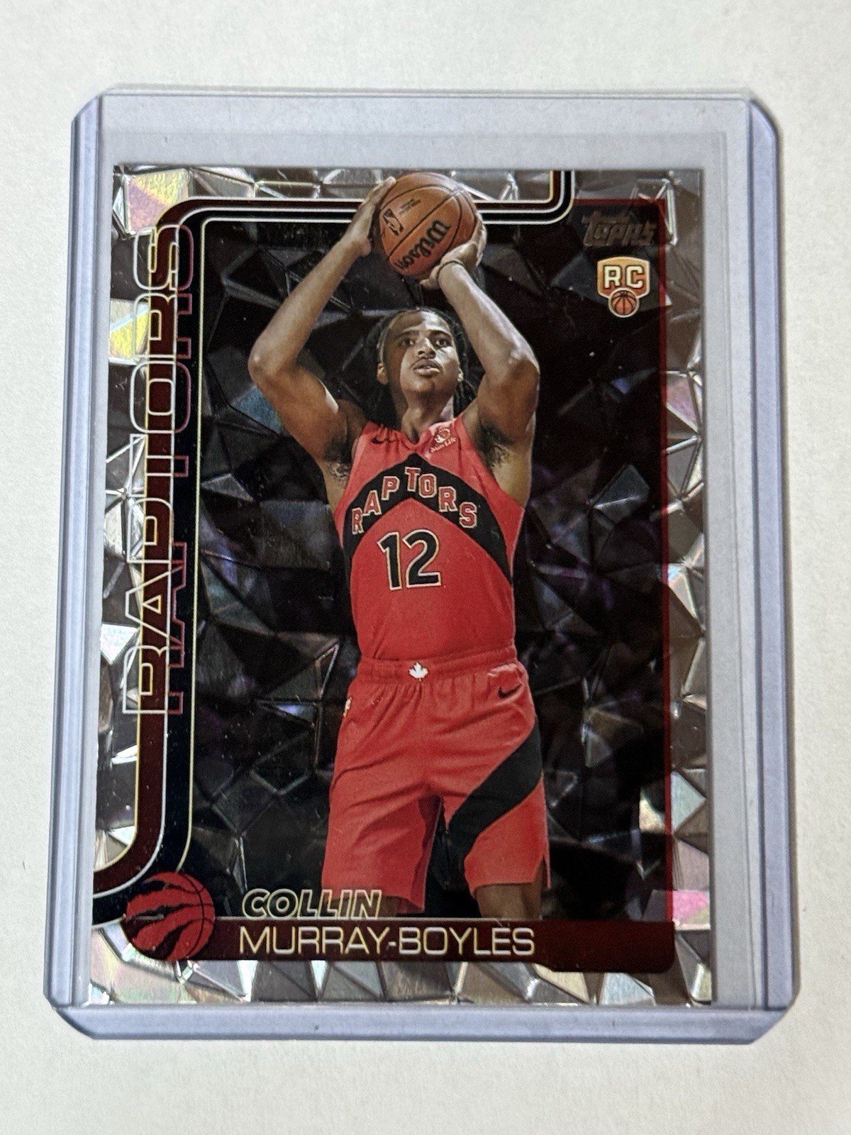 2025-26 Topps NBA Flagship #209 Collin Murray-Boyles Diamante Rookie RC