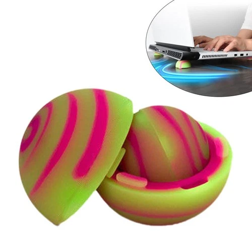 Laptop Cooling Pad Powerful Turbo Fan RGB Gaming Notebook Cooler'``,.;'/ R8V6