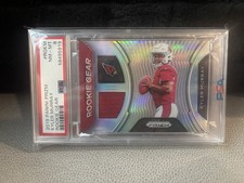 2019 Panini Prizm Kyler Murray Rookie Gear #RGKM PSA 8 Rookie Card . rookie card picture