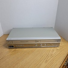 Philips DVP3050V/37 DVD VCR Combo Player 4 Head Hi-Fi VHS Recorder - NO REMOTE