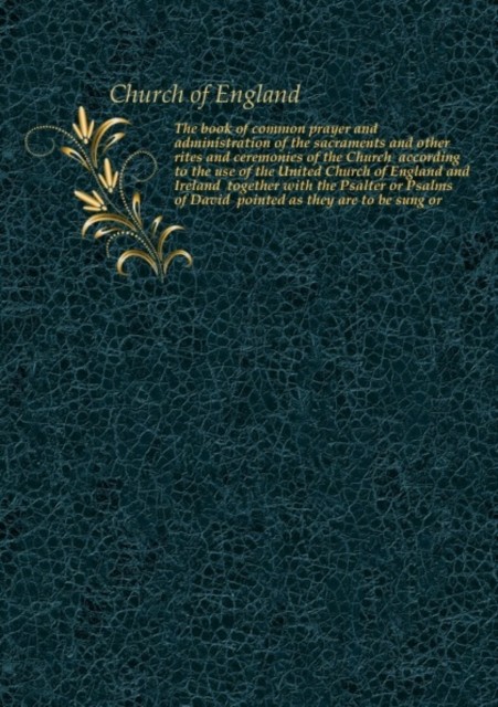 The book of common prayer PAPERBACK 9785518607675