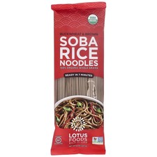 Fideos de arroz soba de trigo sarraceno y marrón, 8 oz (227 g)