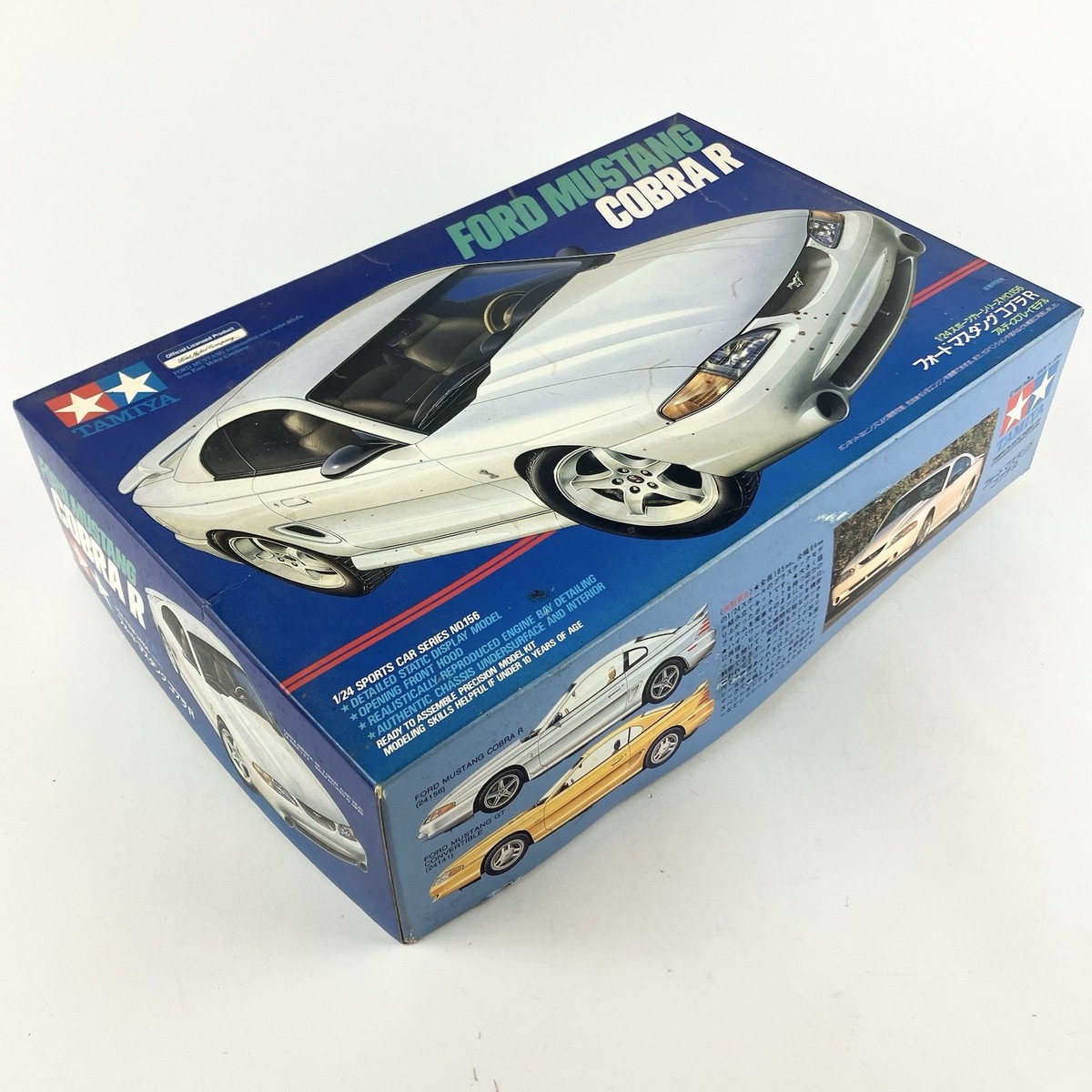 タミヤ　1/24 マスタング　コブラ R Tamiya Ford Mustang Cobra R 1/24 Model Kit Open Complete Ships
